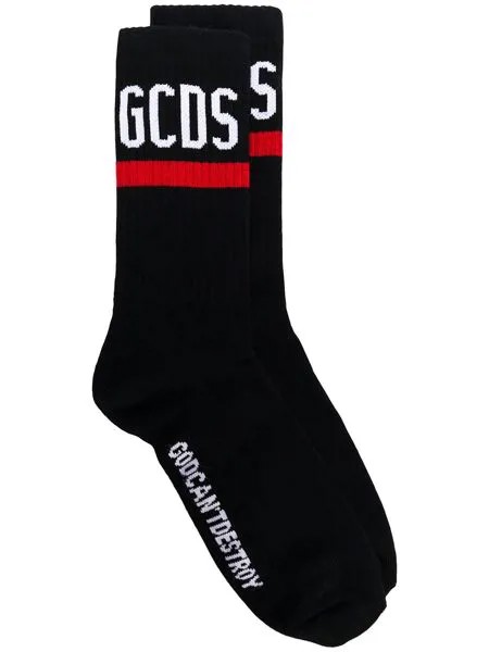 Gcds носки с принтом логотипа