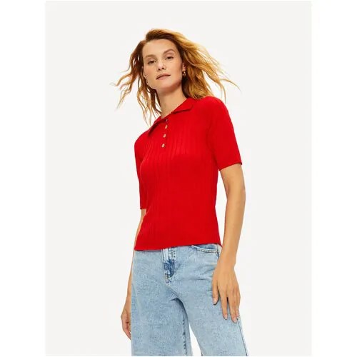 Поло TRENDYOL женское, модель: TWOSS20BZ0112, цвет: RED, размер: M