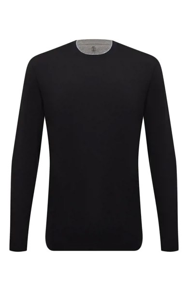 Хлопковый лонгслив Brunello Cucinelli