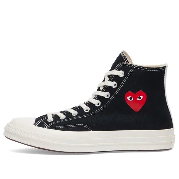 Кроссовки Comme Des Garçons Play X Converse Chuck Taylor Red Heart 197, черный