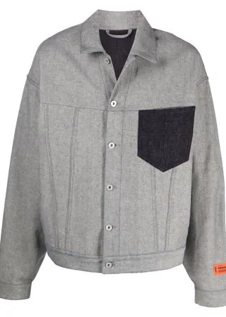 Heron Preston джинсовая куртка с контрастным карманом