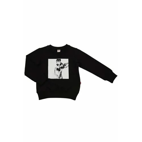Свитшот Mini Maxi, размер 104, черный