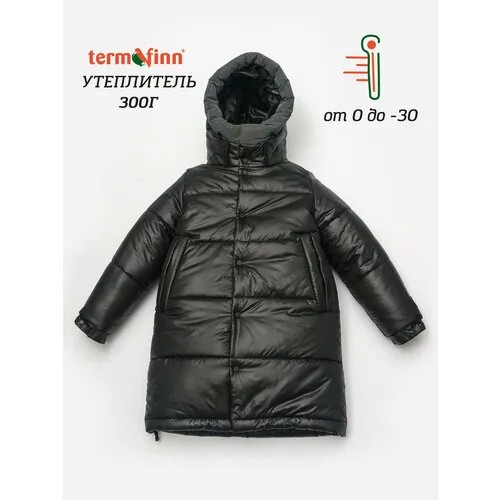 Пуховик Orso Bianco, размер 128, черный