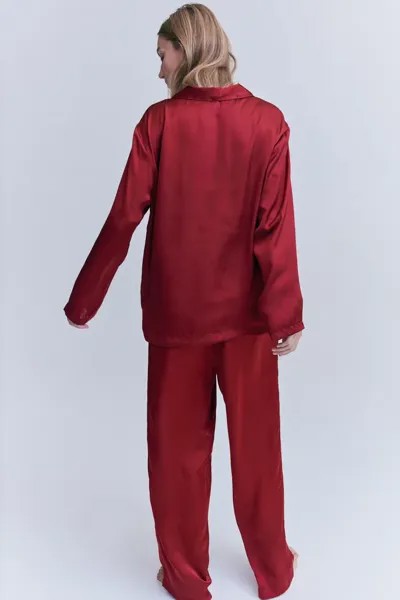 Пижама с рубашкой и плавками H&M, красный