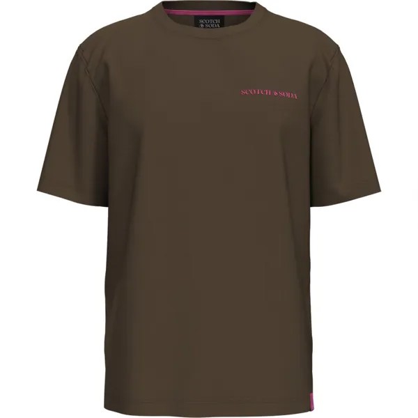 Футболка Scotch & Soda 173096, коричневый