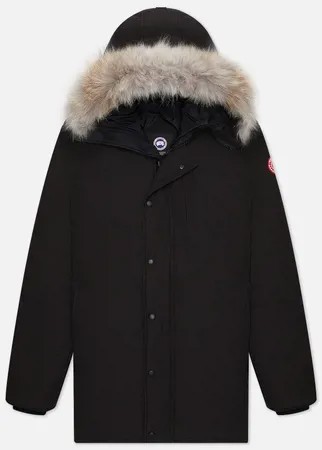 Мужская куртка парка Canada Goose Carson, цвет чёрный, размер M