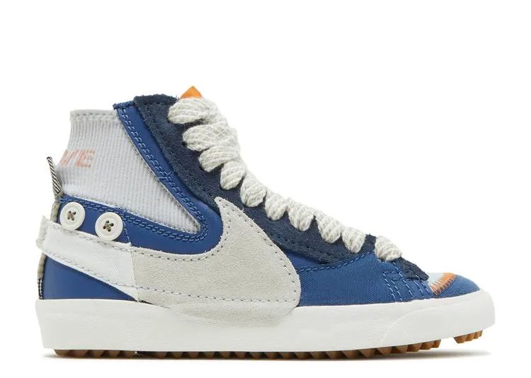 Кроссовки Nike WMNS BLAZER MID '77 JUMBO 'VOODOO - GREY FOG PHANTOM', серый