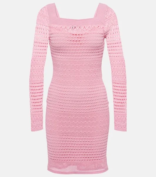 Мини-Платье крючком Tom Ford, розовый