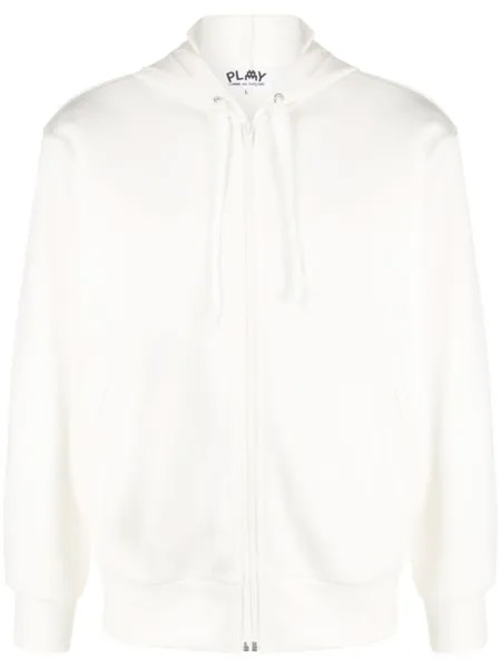 Comme Des Garçons Play худи из коллаборации с the Artist Invader, белый