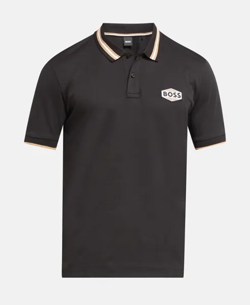 Рубашка поло Boss Black, черный