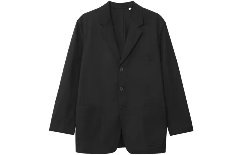 Мужской деловой костюм UNIQLO, цвет Black
