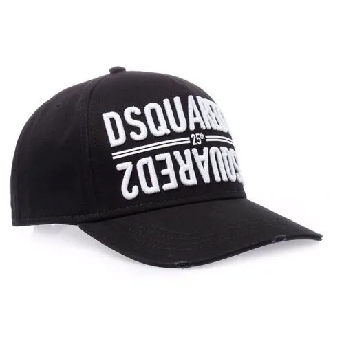 Бейсболка DSQUARED2 BCM0340 черный+белый UNI