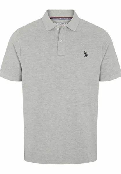 Рубашка-поло ALFRED U.S. Polo Assn., цвет grey melange