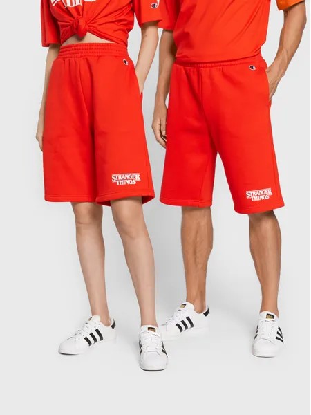 Спортивные шорты regular fit Champion, красный