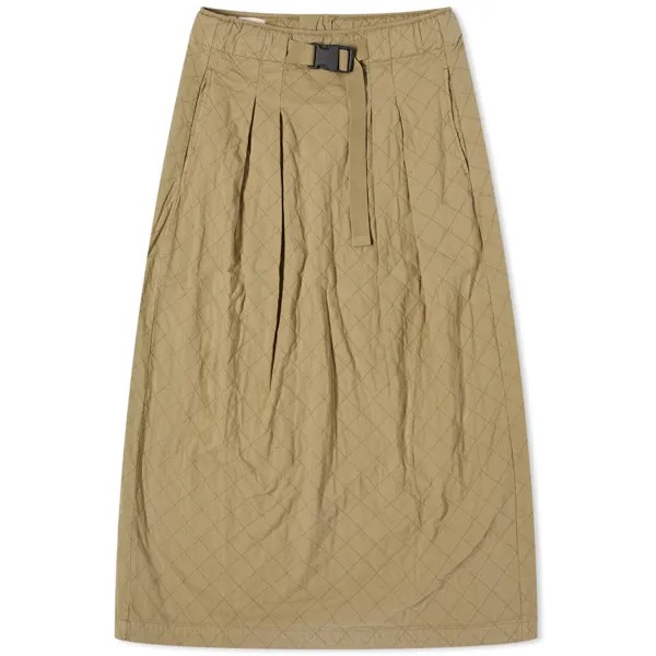 Юбка макси Girls Of Dust Tulip Skirt, цвет Elmwood