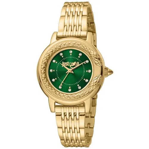 Наручные часы Just Cavalli JC1L151M0675, зеленый, золотой