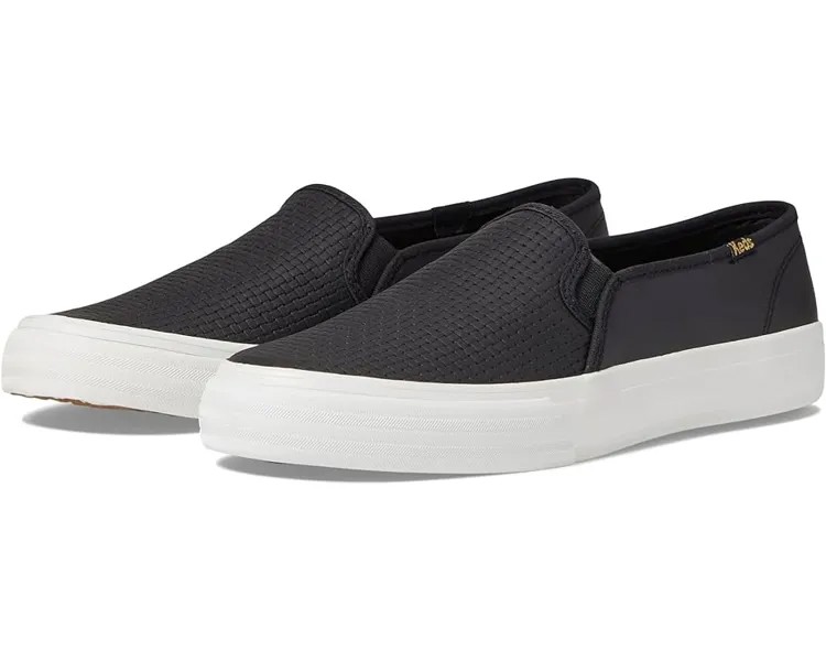 Кроссовки Keds Double Decker Slip On, черный