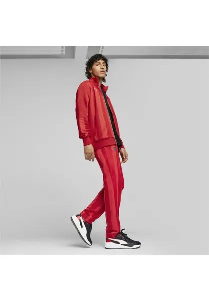 ​​Спортивная куртка SCUDERIA FERRARI STYLE T7 Puma, гоночный красный
