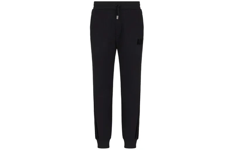 ARMANI EXCHANGE Мужские трикотажные спортивные штаны, цвет Black