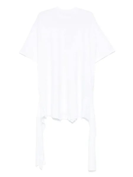 MM6 Maison Margiela платье с принтом, белый