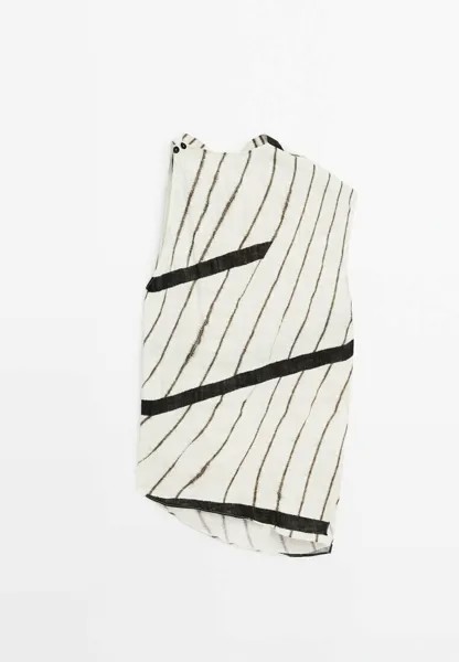 Рубашка ASYMMETRIC Massimo Dutti, бежевый
