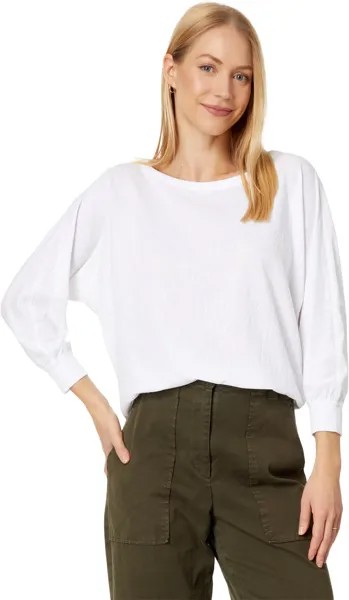 Топ Lilla P 3/4 Sleeve Boatneck Dolman, белый