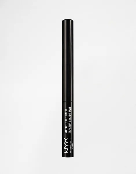 Матовая жидкая подводка для глаз NYX Professional Makeup-Черный
