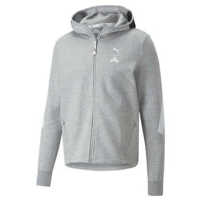 Мужская куртка Puma C9 X E7 с капюшоном FullZip Размер S Повседневная спортивная верхняя одежда 536672