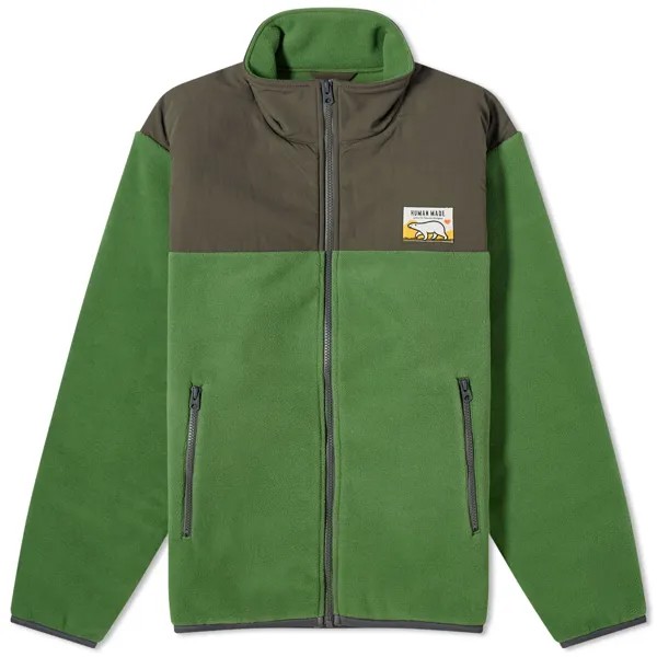 Куртка Human Made Fleece, зеленый