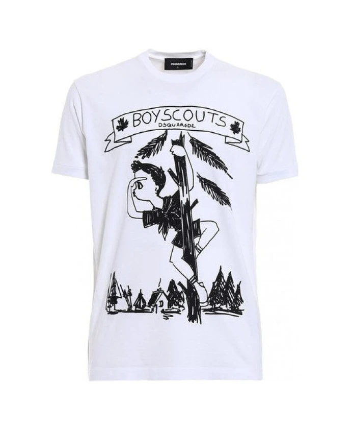 Футболка Dsquared2, белый