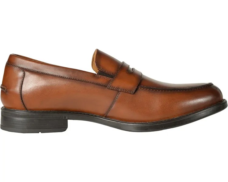 Лоферы Midtown Penny Slip-On Florsheim, коньяк гладкий