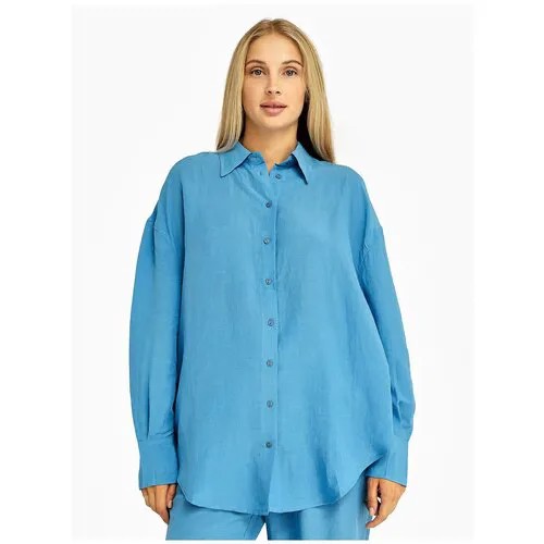 Рубашка льняная свободного кроя SHADE RU 54 / EU 48 / 3XL