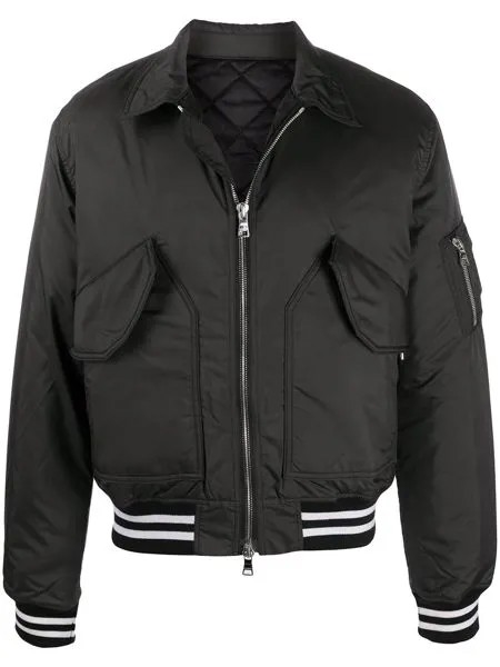 Balmain бомбер с логотипом