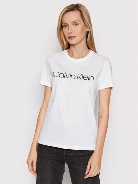 Футболка стандартного кроя Calvin Klein, белый