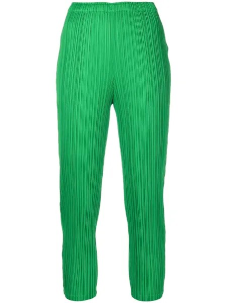Pleats Please Issey Miyake брюки October Monthly Colour