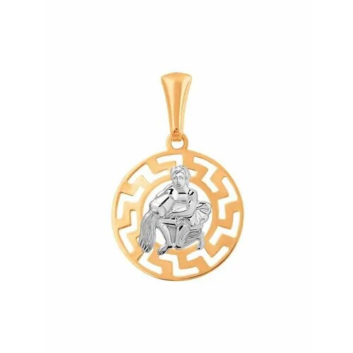 Подвеска GOLD CENTER, красное золото, 585 проба
