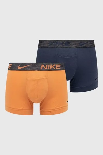 Боксеры (2 пары) Nike, оранжевый