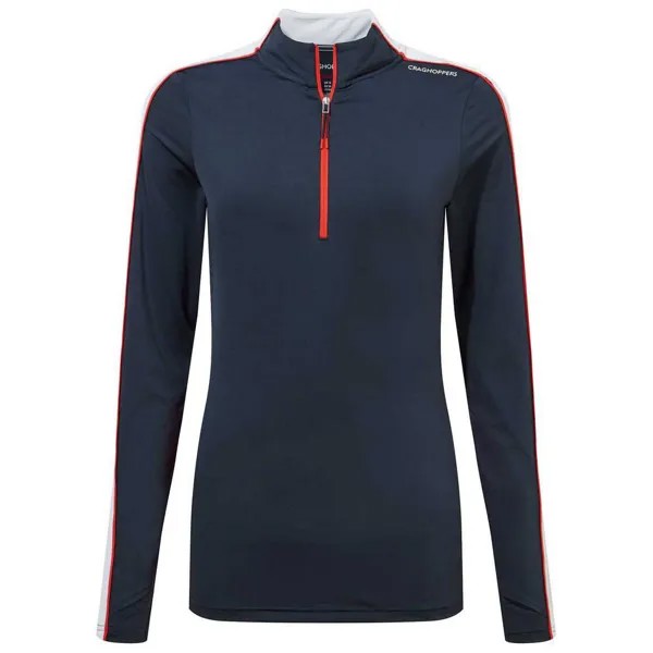 Толстовка Craghoppers NosiLife Marcella Half Zip, синий