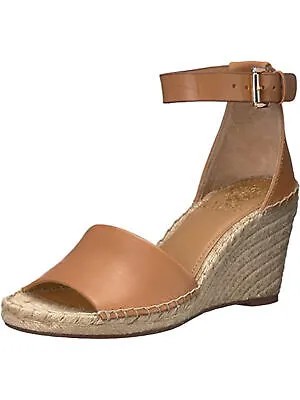VINCE CAMUTO Женские Бежевые Кожаные Эспадрильи на Танкетке Maaza 1/2 Платформа 6 M