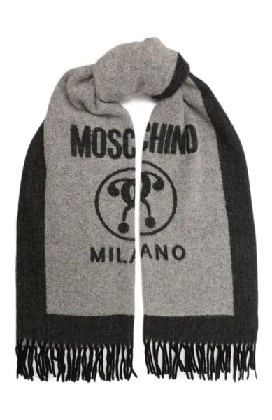 Шерстяной шарф Moschino