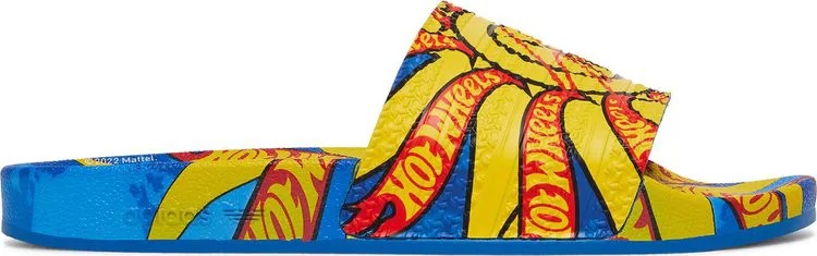 Сандалии Adidas Sean Wotherspoon x Hot Wheels x Adilette Slides, синий