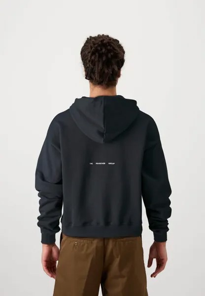 Джемпер с капюшоном ZIP BLACK Franchise, черный