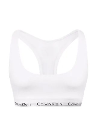 Бюстгальтер с логотипом бренда Calvin Klein