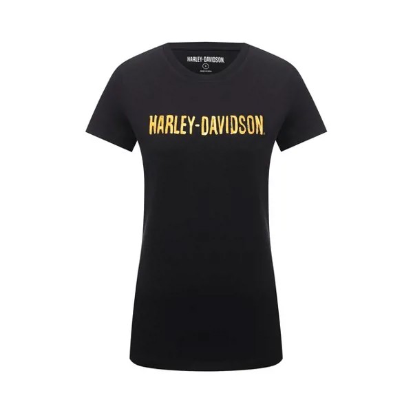 Хлопковая футболка Harley-Davidson