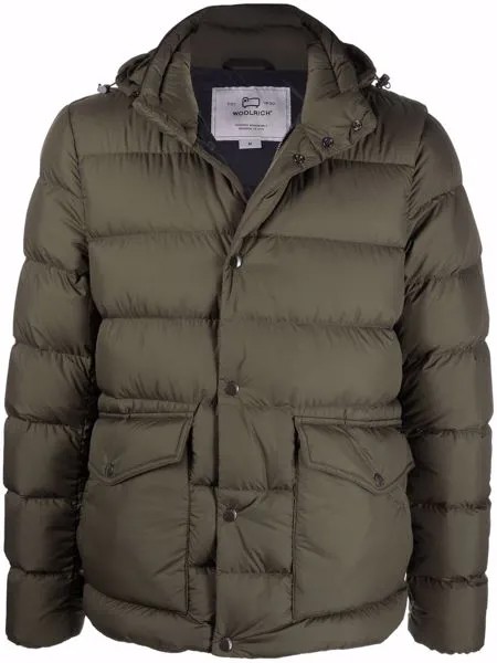 Woolrich пуховик с капюшоном