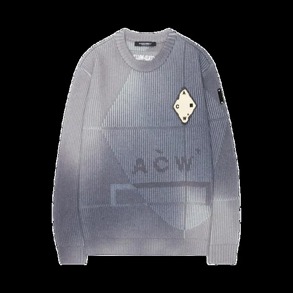 Свитер A-Cold-Wall* Spray Knit 'Grey', серый