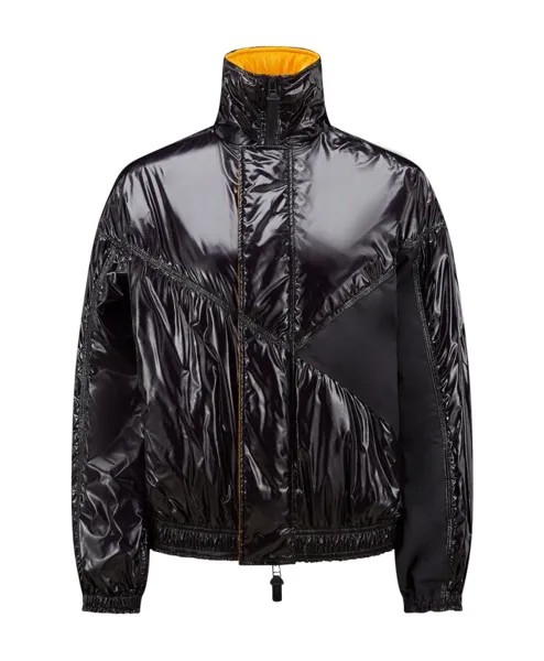 Пуховики со вставками из переработанного сырья Moncler, черный