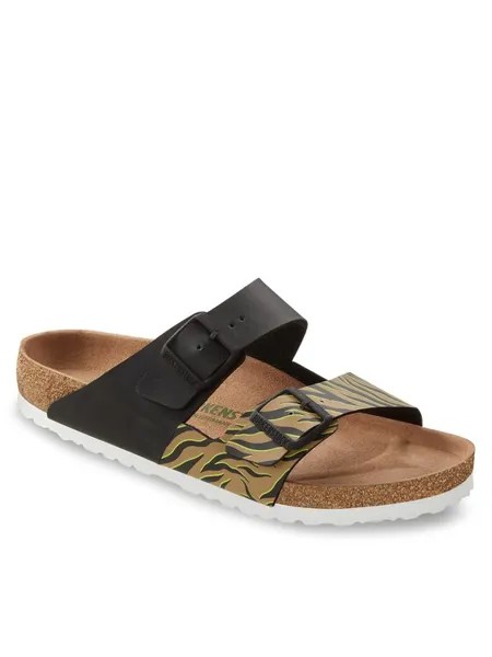 Шлепанцы мужские Birkenstock Arizona 1024648 коричневые 41 EU