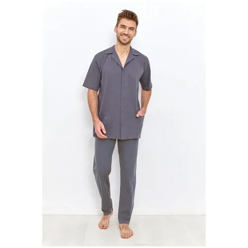 Пижама  Taro, размер XL, серый