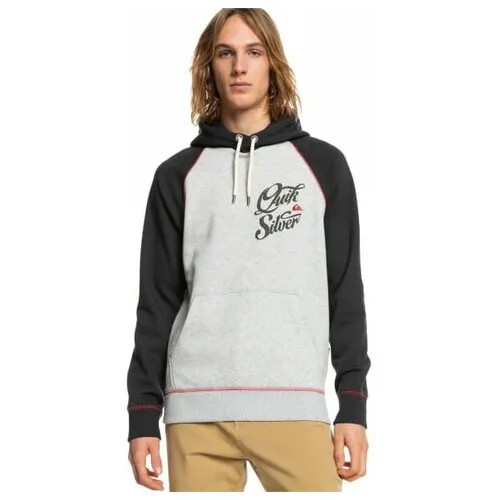 Худи Quiksilver Sportsline Block, Цвет серый, Размер M